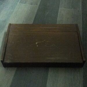 Vintage Wooden Tabletop writing Desk